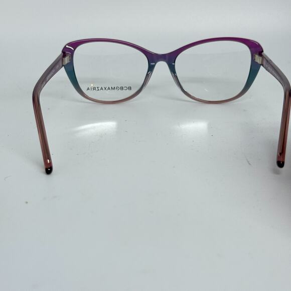 BCBGMAXAZRIA Eyeglasses Frames 52-17-140 Fatima Purple Fade Frames H17638 - Picture 3 of 7